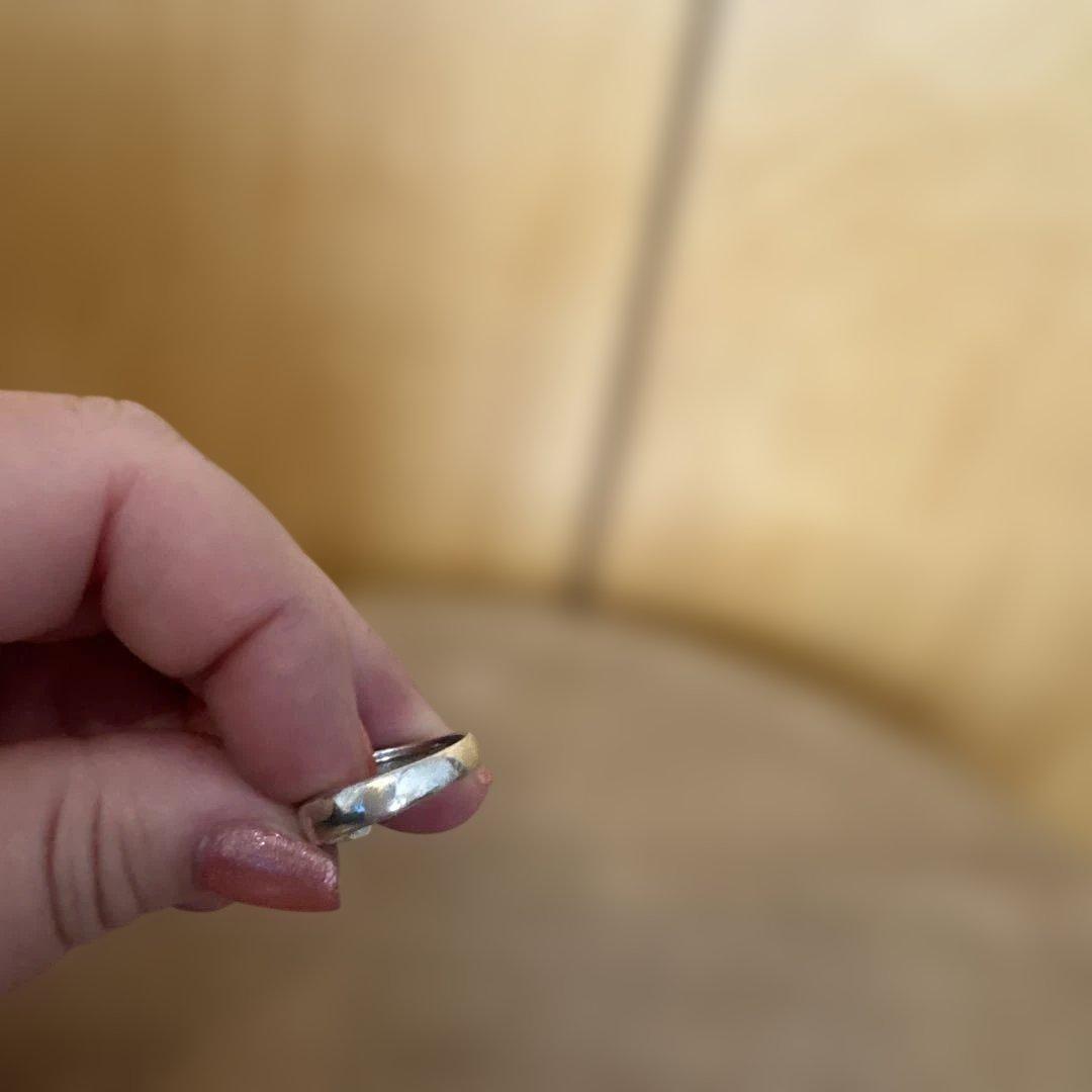 寛*商様 TRUSSARDI トラサルディ リング シルバー925S &K18 - メルカリ