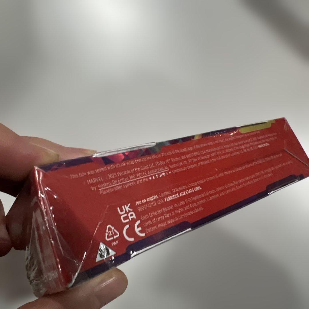 【新品未開封】MTG スパイダーマン コレクターブースター 英語版BOX