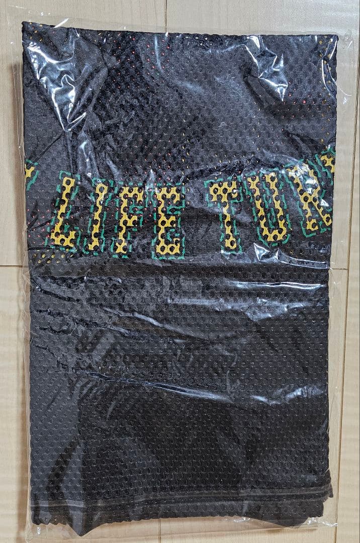 WANIMA フットボールシャツ メッシュ ブラック