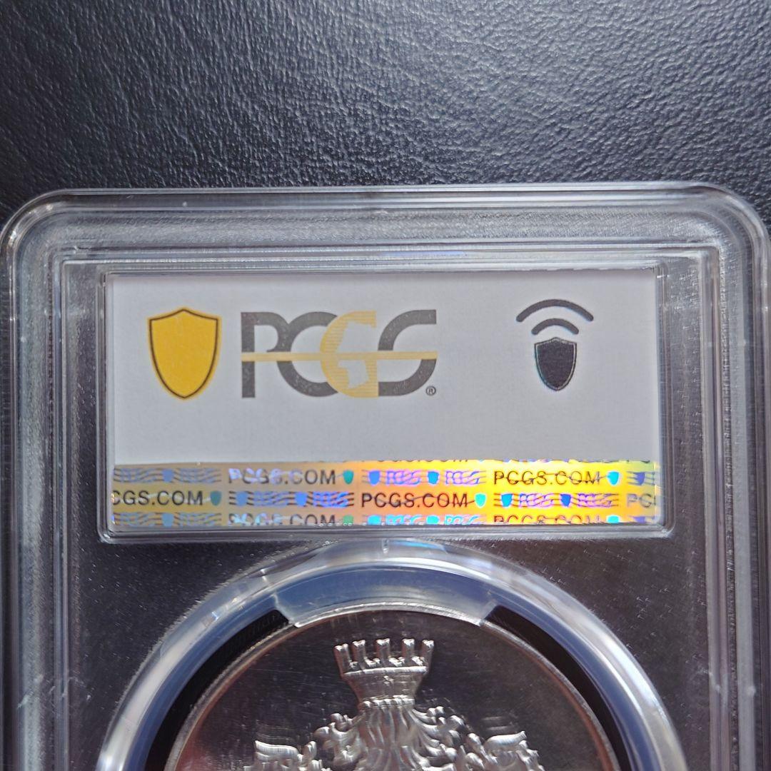 1973年 マルタ銀貨 2ポンド銀貨 SV987 大型銀貨 PCGS MS65 - メルカリ