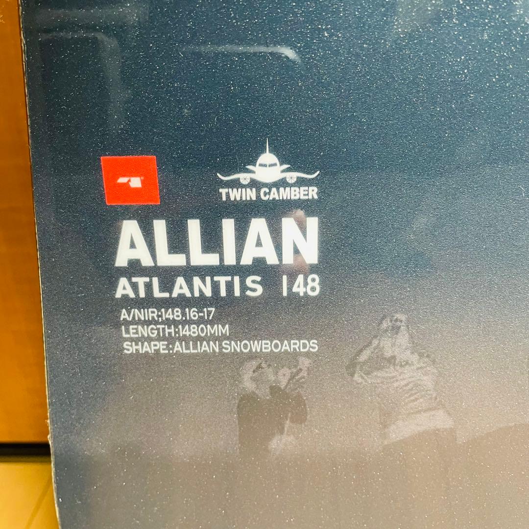 ALLIAN ATLANTIS 148 スノーボード union ビンディング付 - メルカリ