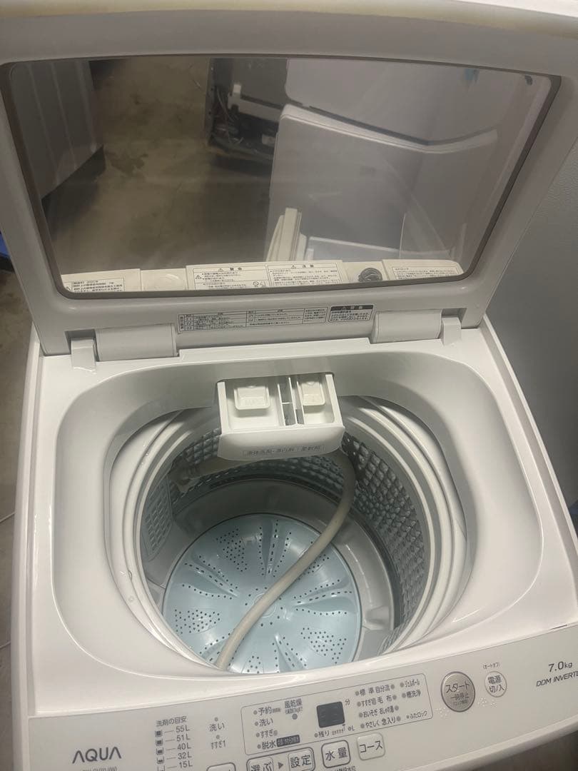 アクア 洗濯機 7.0kg AQW-GV70J 2020年製　T
