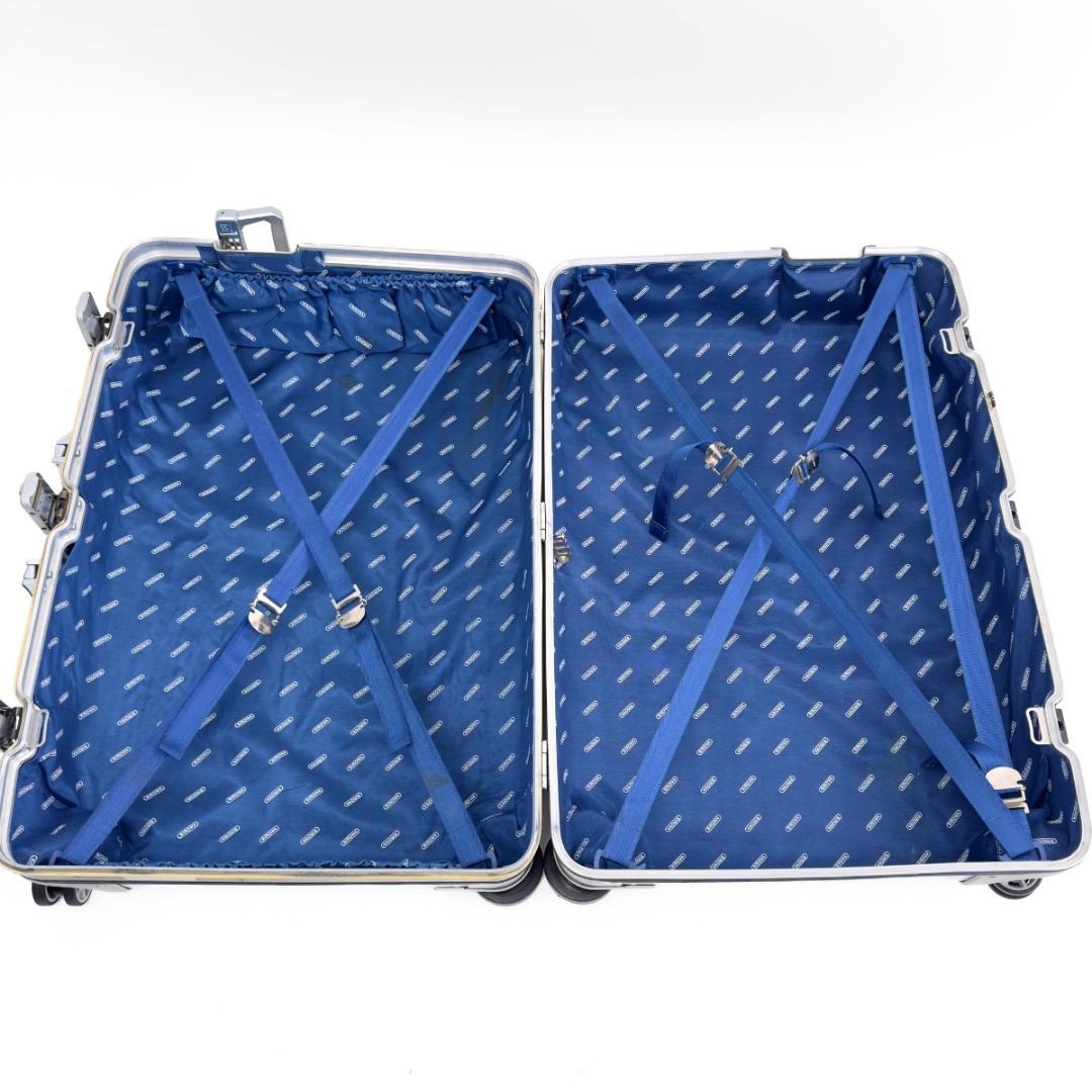 リモワ シルバーインテグラル 82L プルタブ 2+4輪 TSAロックベルト付