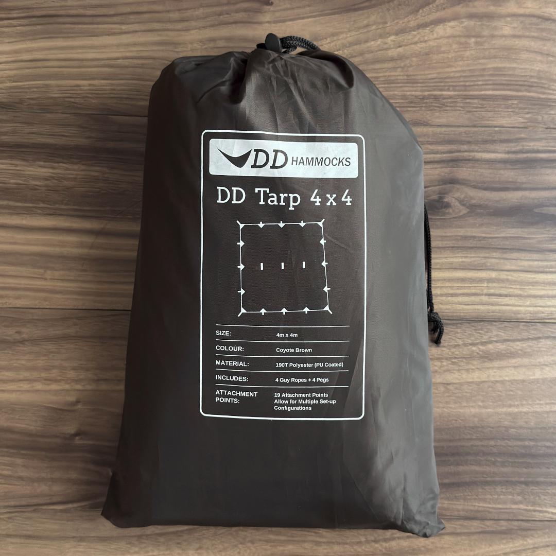 DD Tarp 4x4 コヨーテブラウン 1泊のみ使用 - メルカリ