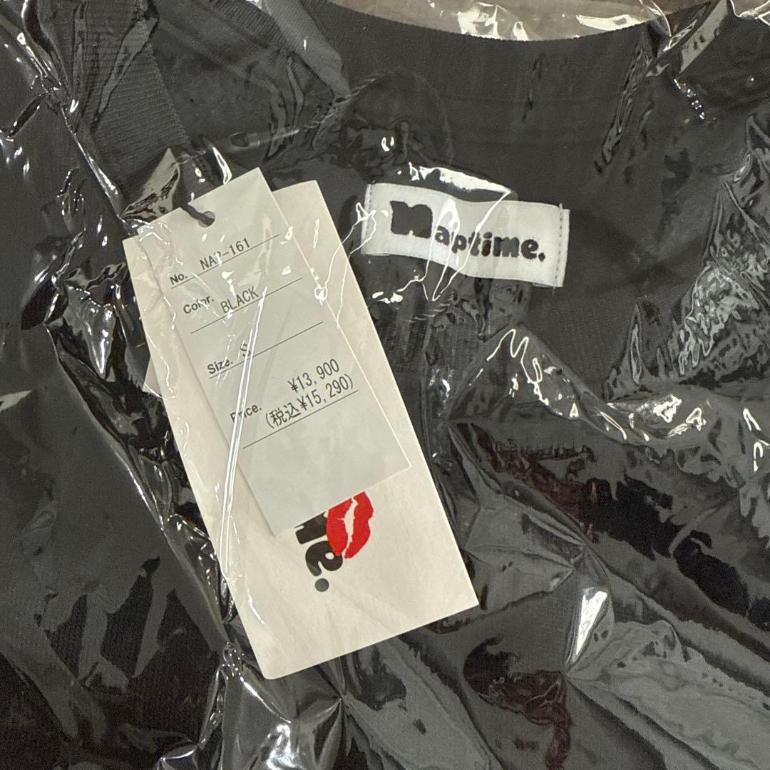 新品未開封　Naptime プルオーバースウェットBLACK Sサイズ