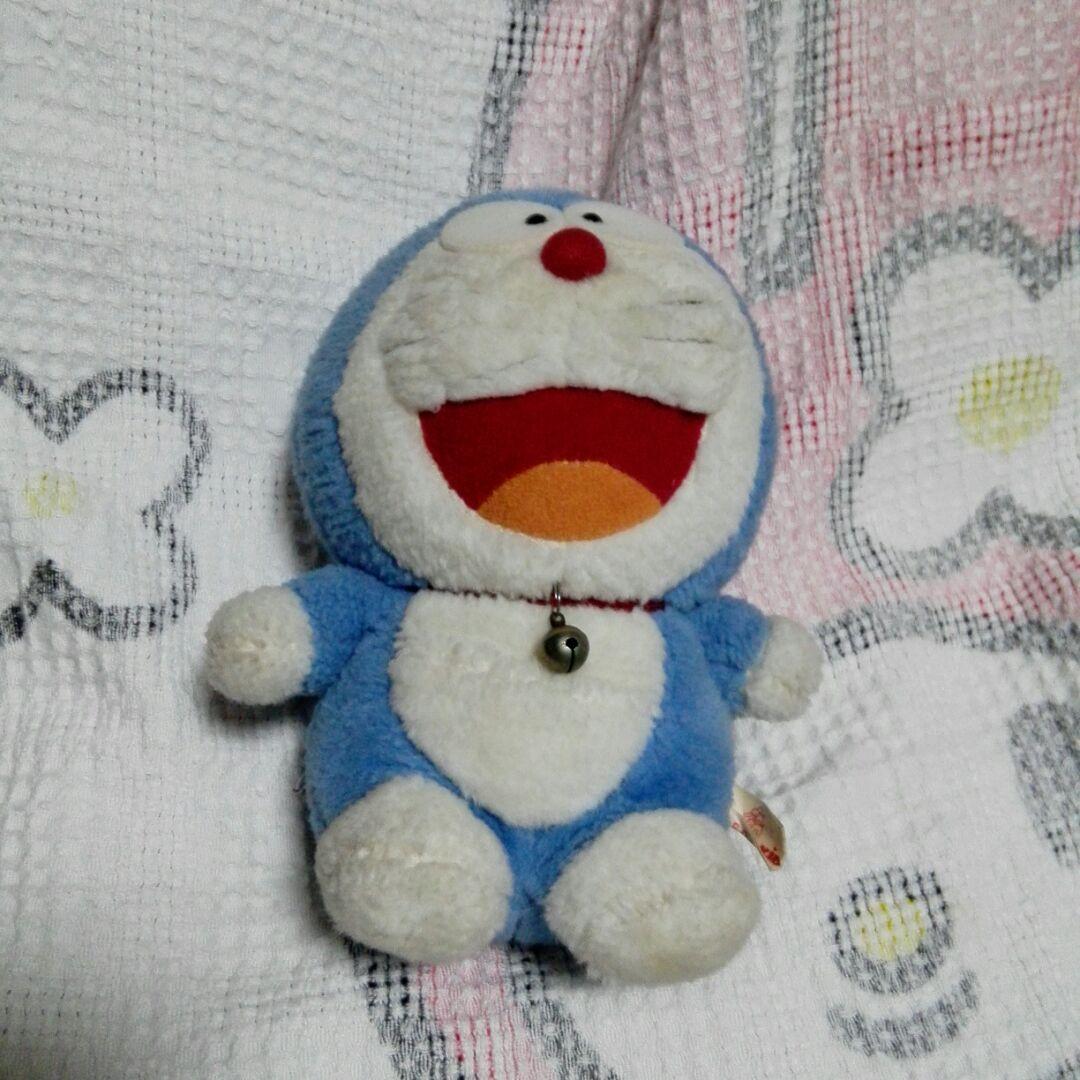 昭和レトロ 希少 ドラえもん LITTLEKID 旧バンダイ ぬいぐるみ 中古品