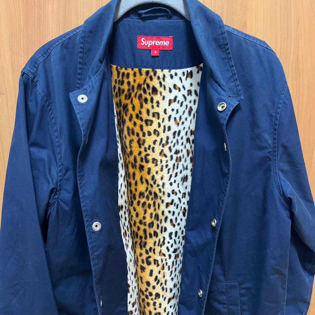 Supreme レオパード コーチジャケット - メルカリ