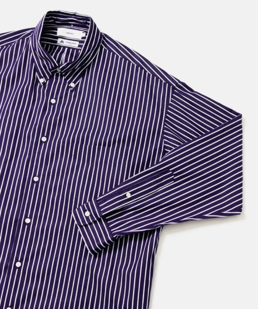 Graphpaper グラフペーパーTHOMAS MASON ネイビーストライプ - メルカリ