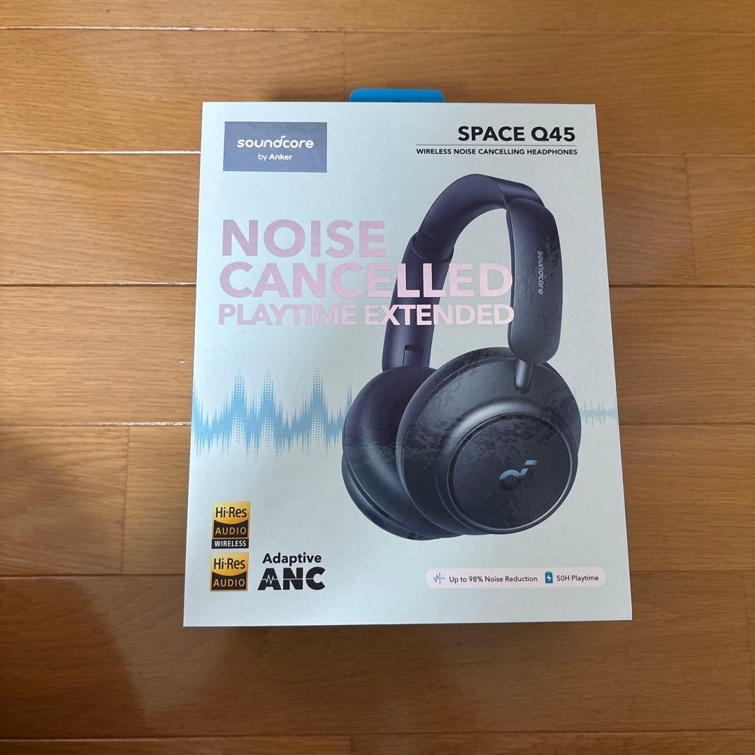 Anker soundcore SPACE Q45 ワイヤレスヘッドフォン Amazon.co.jp: Anker Soundcore Space Q45（Bluetooth 5.3 ワイヤレス