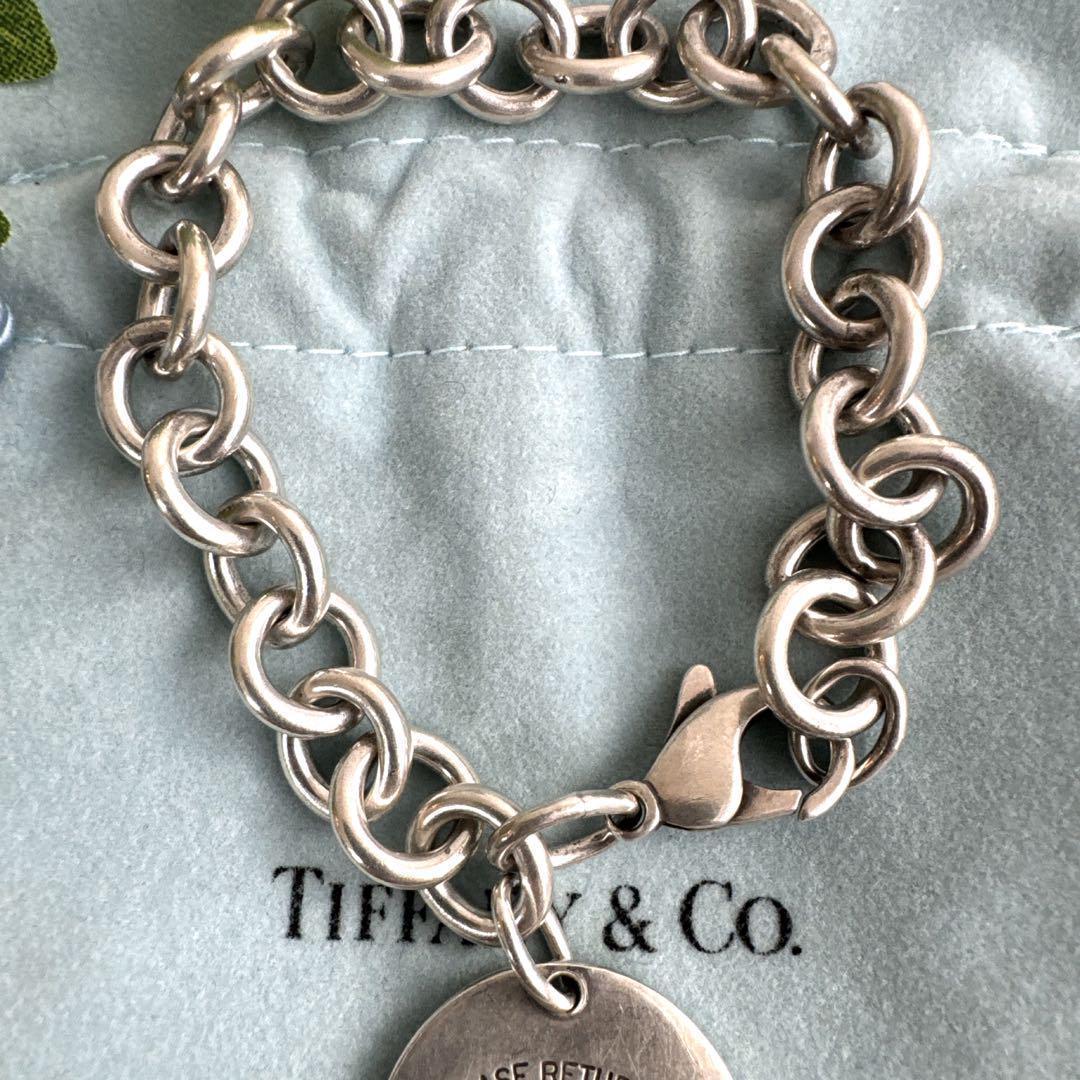 廃盤 ティファニー リターントゥ オーバルタグ ブレスレット シルバー