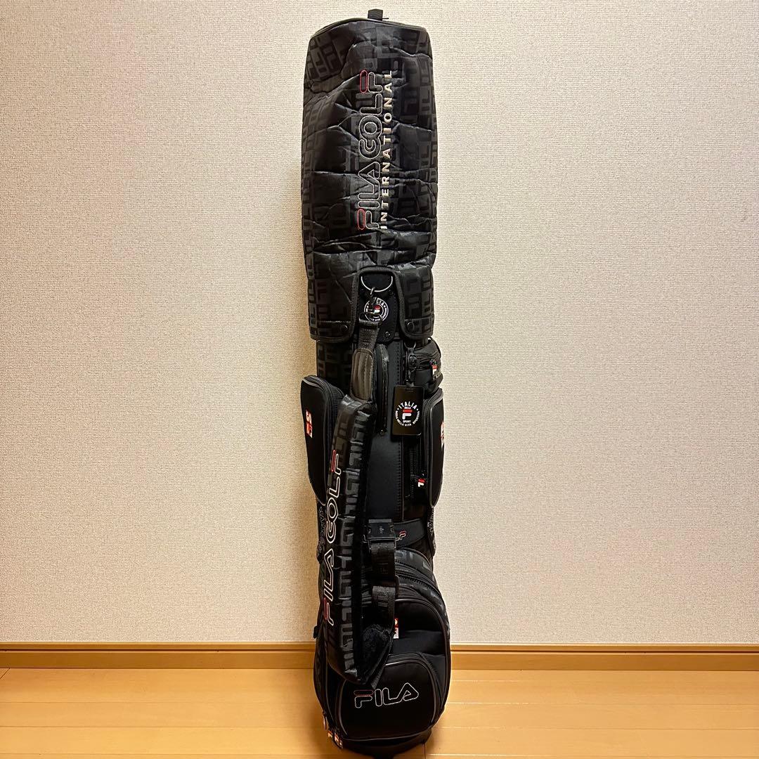 美品✨FILA GOLF✨キャディバッグ✨ネームプレート付 - メルカリ