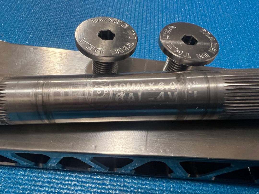 RNC BMX SUPERLITE 3pcs CRANKS-165mm 6.0