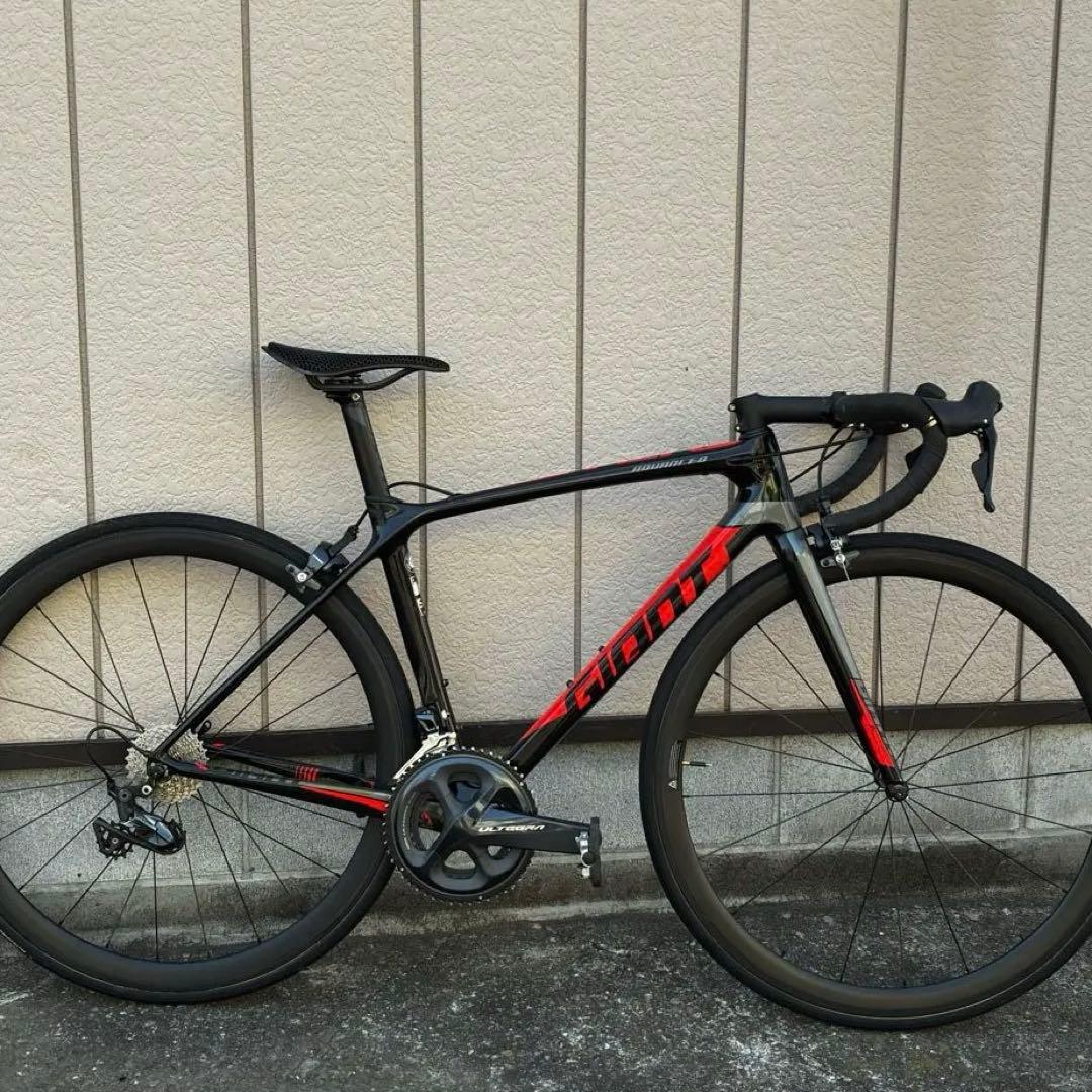 giant tcr advanced pro フレームのみ ⚠️引き取り限定 - メルカリ