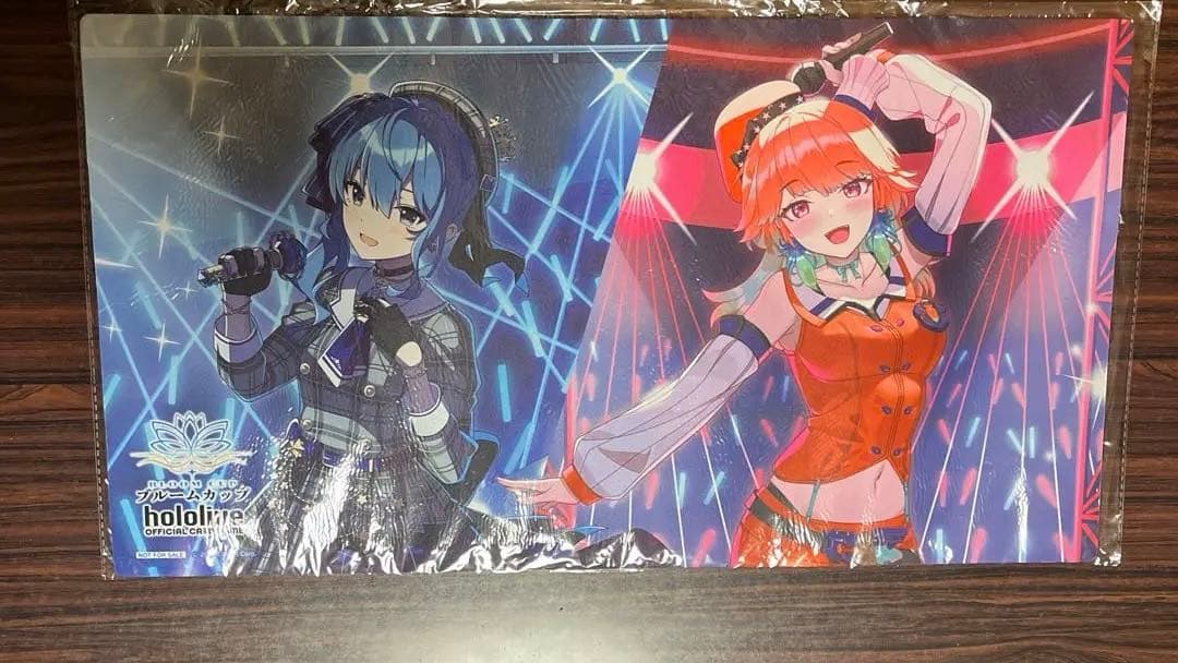 ホロライブ カードゲーム　ブルームカップ　プレイマット ホロライブOCG ブルームカップ プレイマット ときのそら＆AZKi