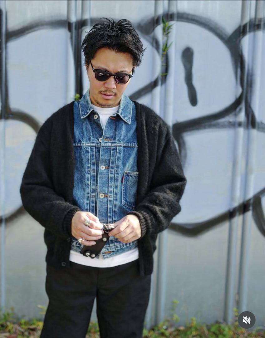 《新品未使用》echeveria Kid mohair cardiganサイズ2