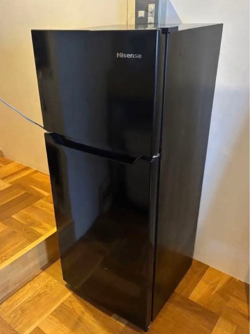 Hisense ブラック 120L 2ドア冷蔵庫 162L 2ドア冷蔵庫 ブラック【右開き】 | ハイセンス | HR-D16FB