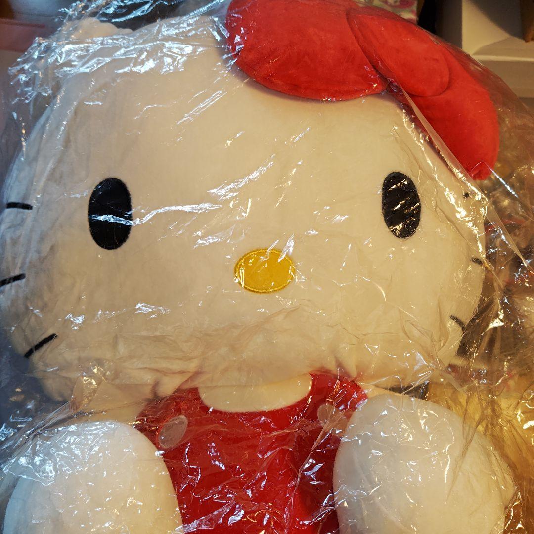 ハローキティ未使用ビッグぬいぐるみ①2018年もの　非売品　サンリオ くじ