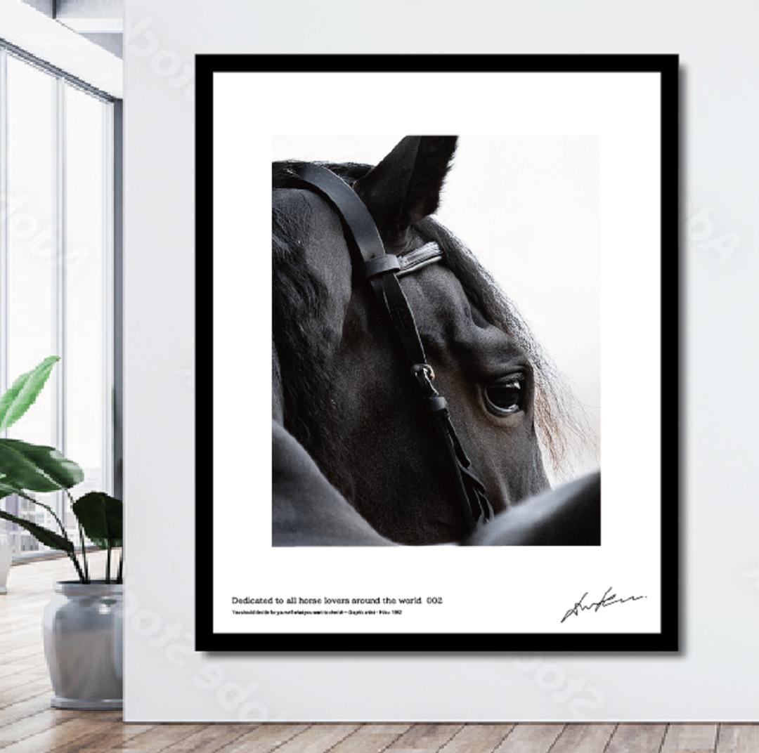 馬・No.002／アートポスター 馬のアートポスター:horse_deb7 通販