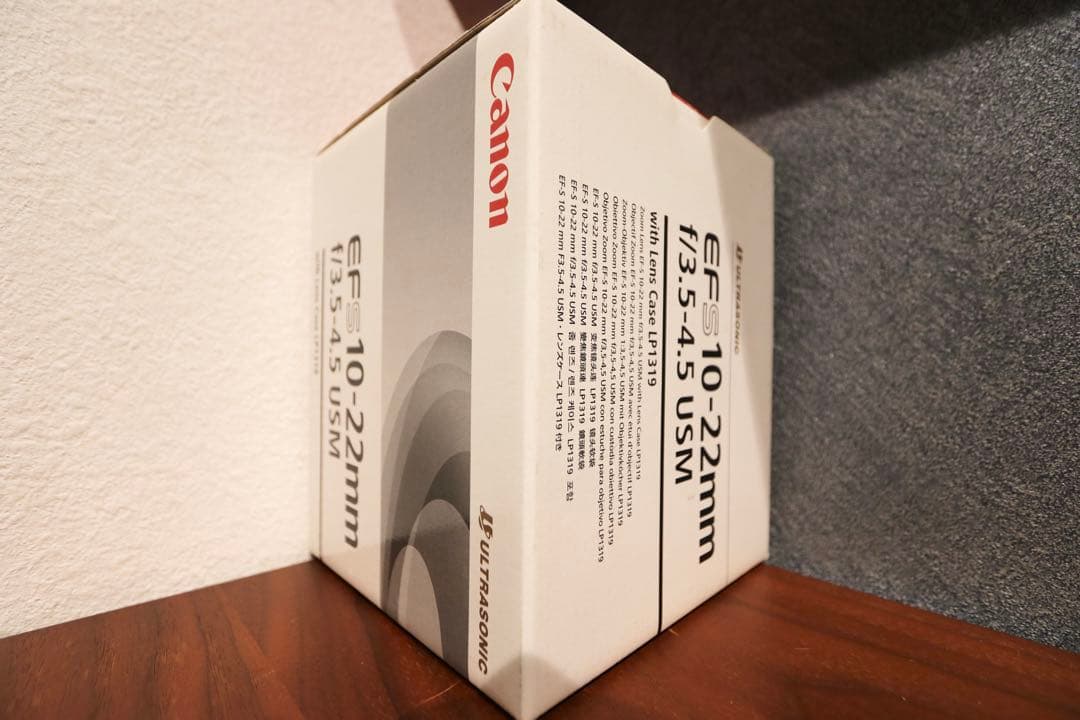 Canon EF-S 10-22mm f/3.5-4.5 USM 保護フィルタ付