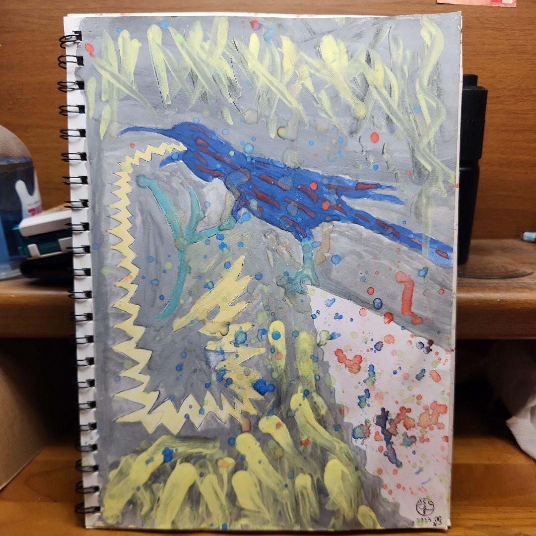 僕が最初に描いた絵