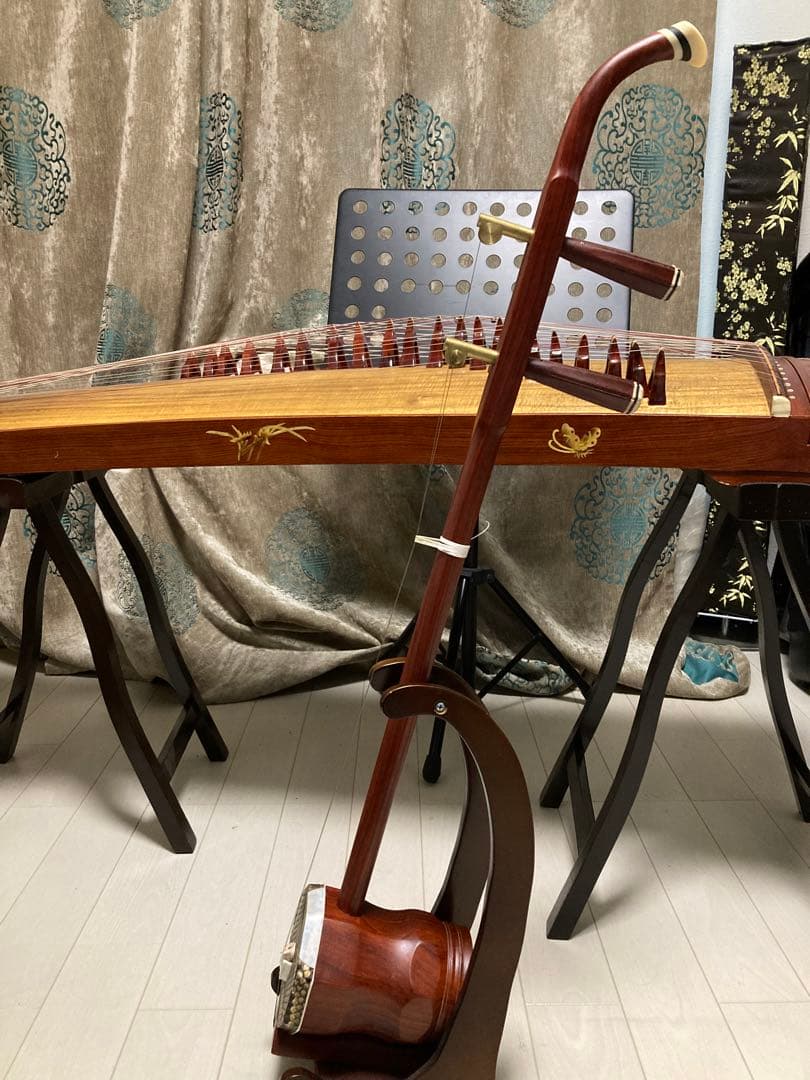 新品未使用 中胡/中国輸入品 低音二胡 上級紅木 - メルカリ