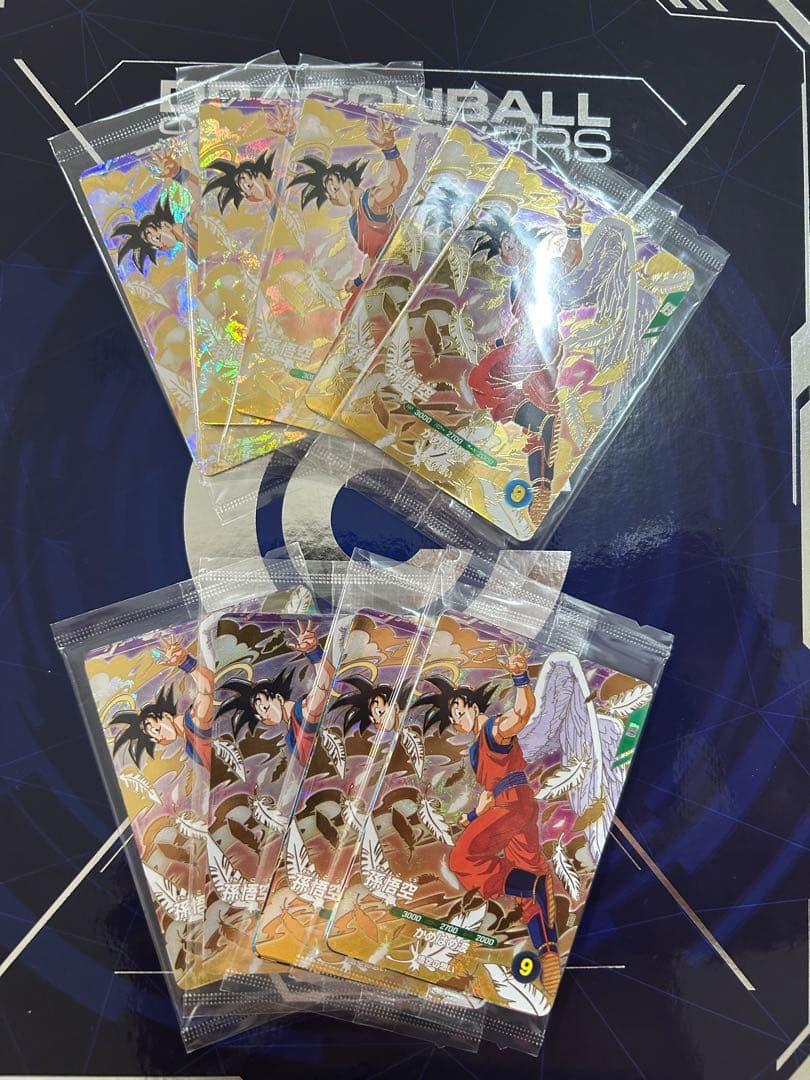 ドラゴンボールダイバーズSDVP-020悟空天使 ベジータ バーダック