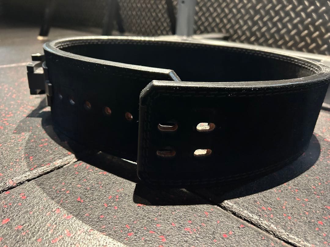 P.L.COLLEGE トレーニングパワーベルト 黒