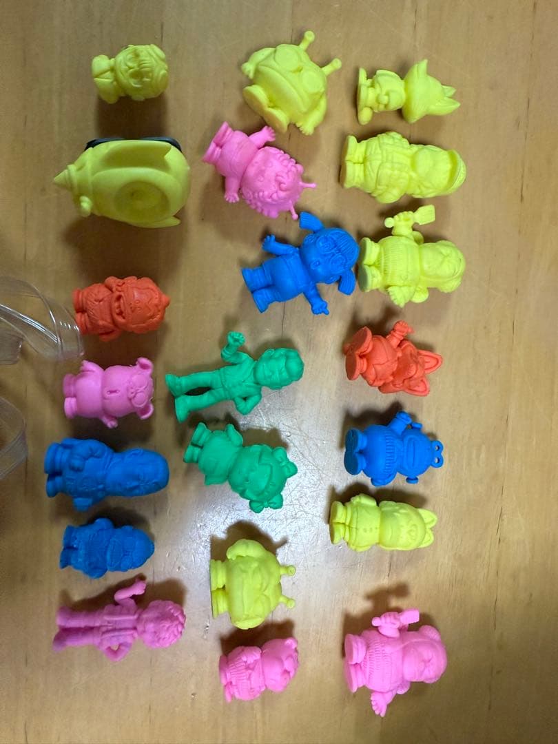 放送当時物 Dr.スランプ アラレちゃん んちゃバック 消しゴム21体