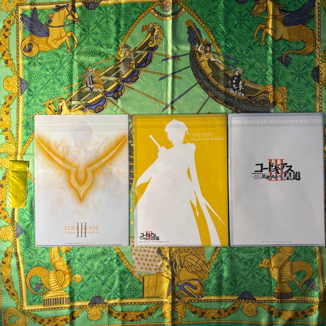 コードギアス 映画 前売り 来場者 特典 クリアファイル 計32種 38 グッズ