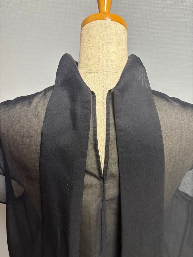 ウィムガゼット シアーボウタイブラウス ブラック フリー