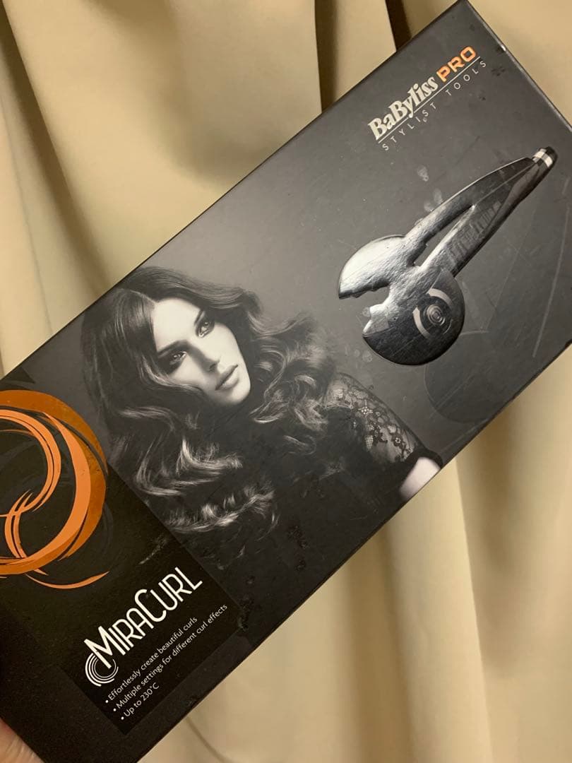 BaByliss PRO MIRACURL カールヘアアイロン BaBylissPRO Nano Titanium Professional Hair Styling Miracurl Iron