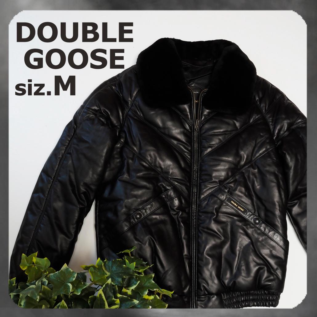 Run-D.M.C.着用 DOUBLE GOOSE VボンバーレザーダウンJKT - メルカリ