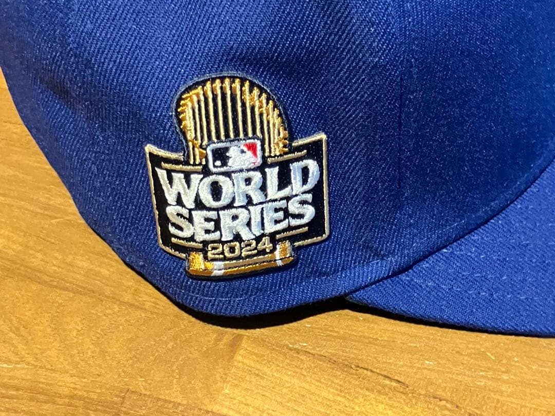 ロサンゼルス限定 2024ドジャース ワールドシリーズ優勝記念キャップ7 1/4