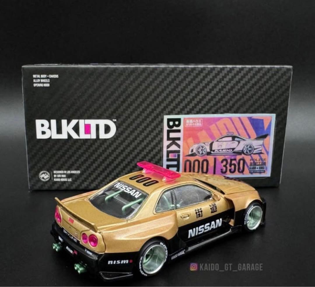 350台限定 1/64 KAIDO HOUSE BLKLTD GT-R