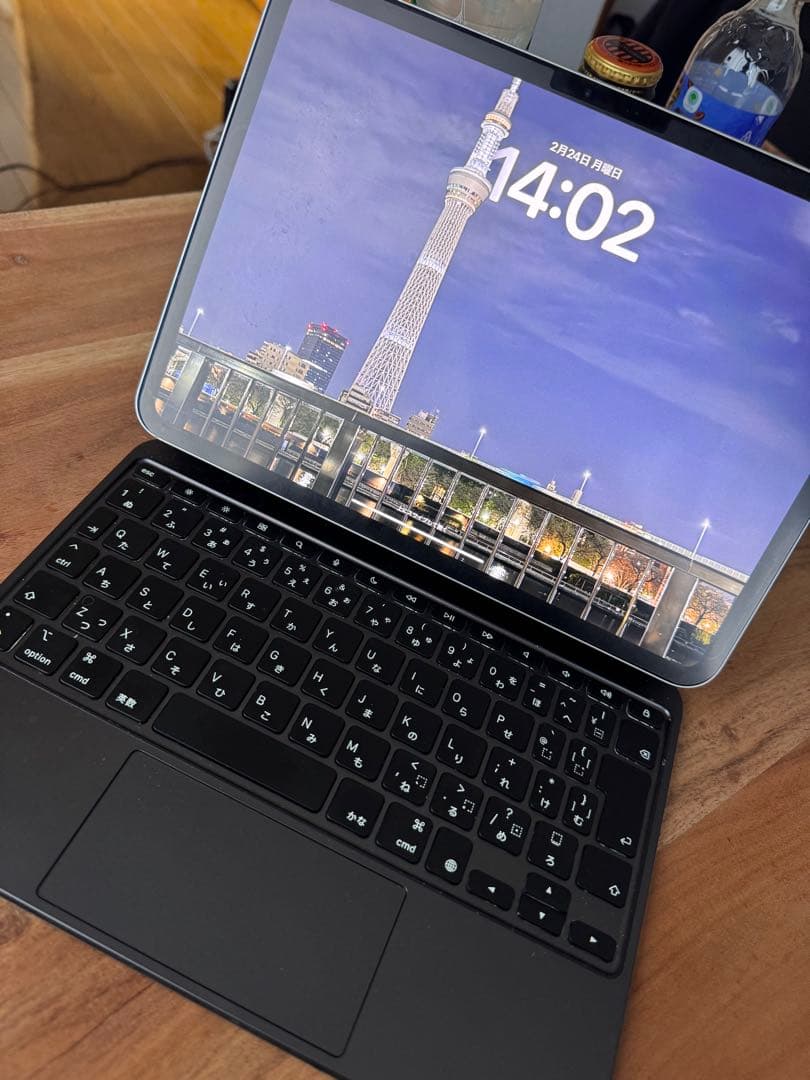 ※週末期限！iPad pro M4本体＋キーボード2点セット！（Apple純正） Apple Apple 11インチiPad Pro（M4）用Magic Keyboard - 日本語