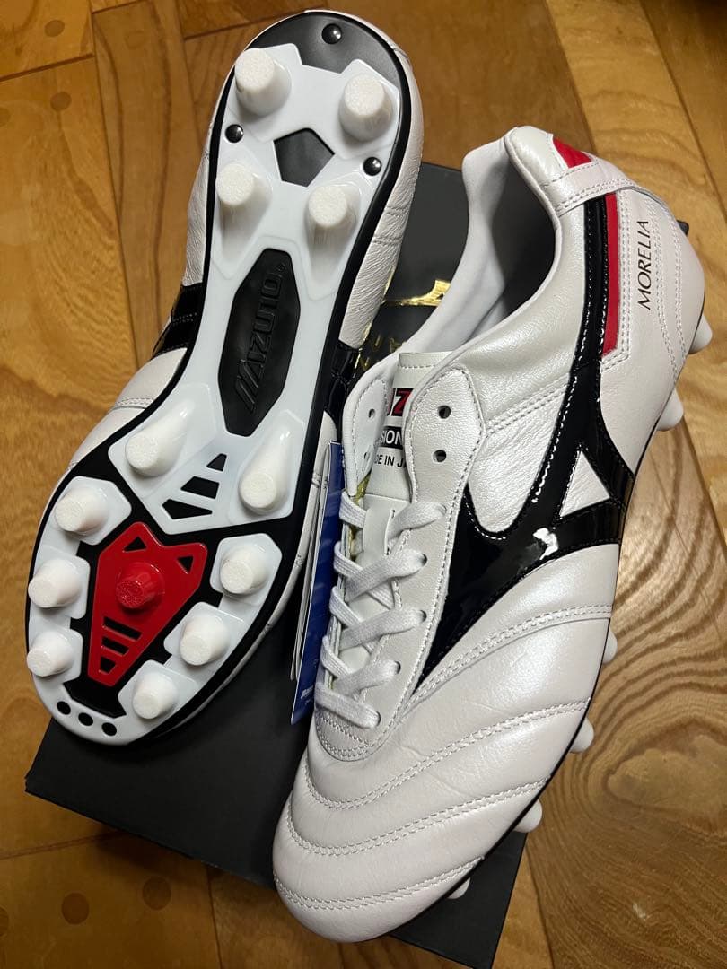 新品　旧番　特価　ミズノ　モレリア 2 JAPAN ノーマル 27cm ④ MIZUNO（ミズノ） モレリア 2 ジャパン ミックス 取替式 MORELIA II