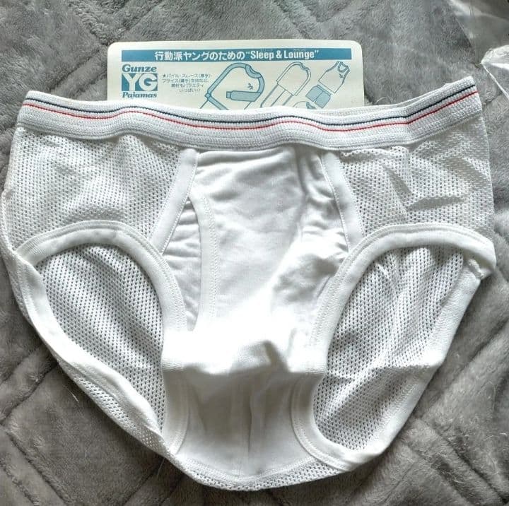 7/13で出品終了 再出品なし 入手困難 YGメッシュセミビキニブリーフ S