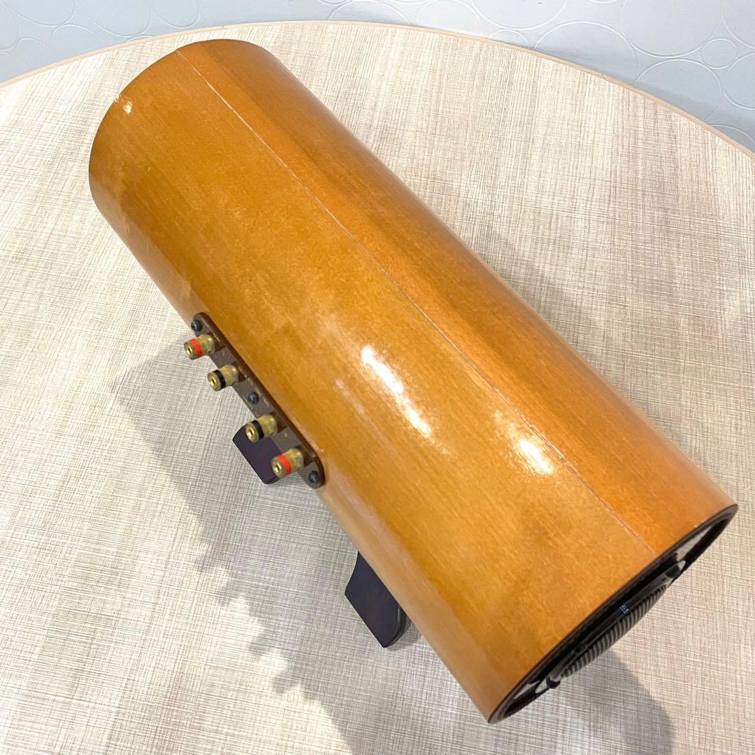 極美品】M's system 木製 波動スピーカ MS-0801 スタンド付