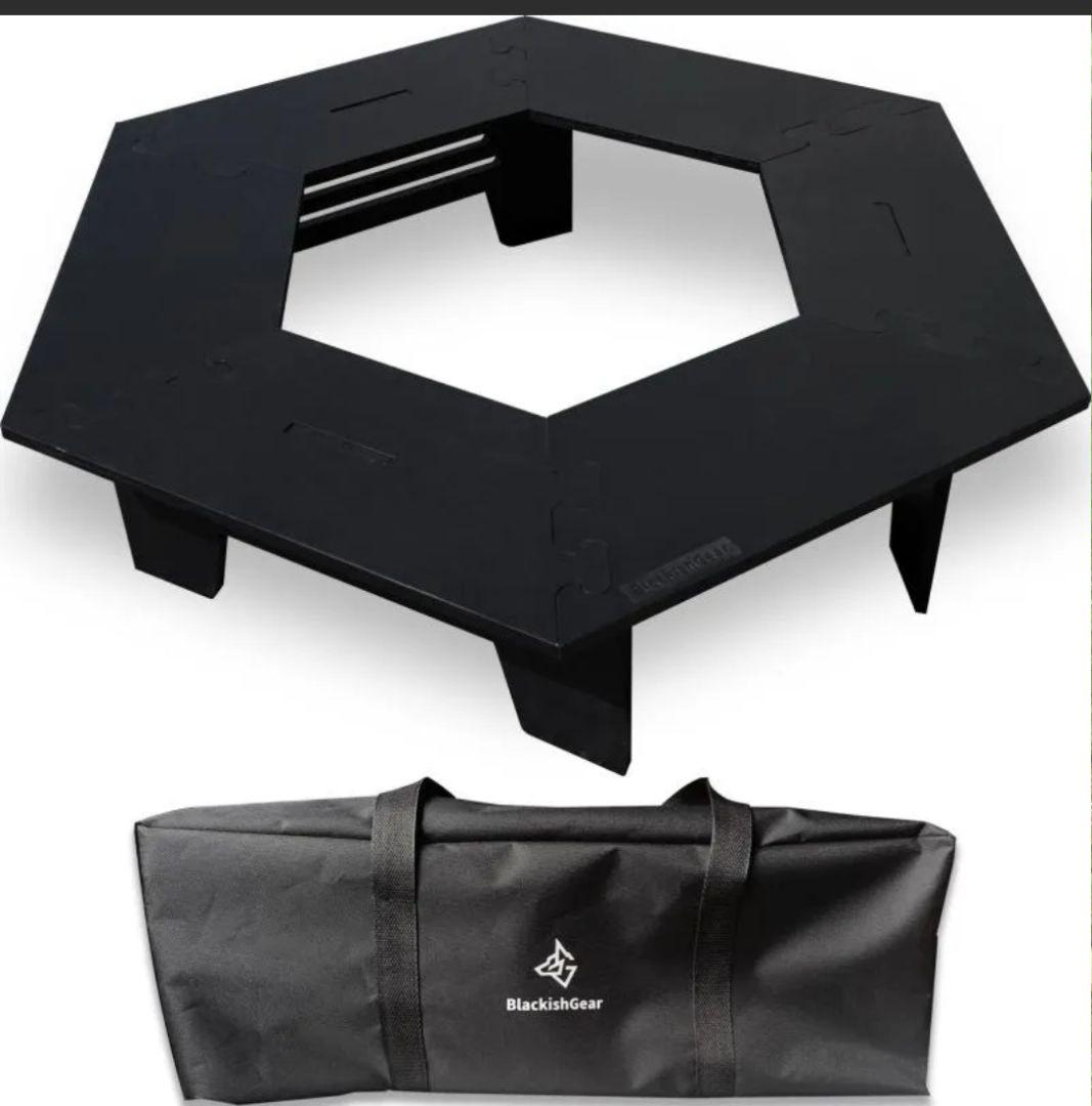 BlackishGear ブラックヘキサテーブル Amazon | BlackishGear ブラックヘキサテーブル キャンプ アウトドア