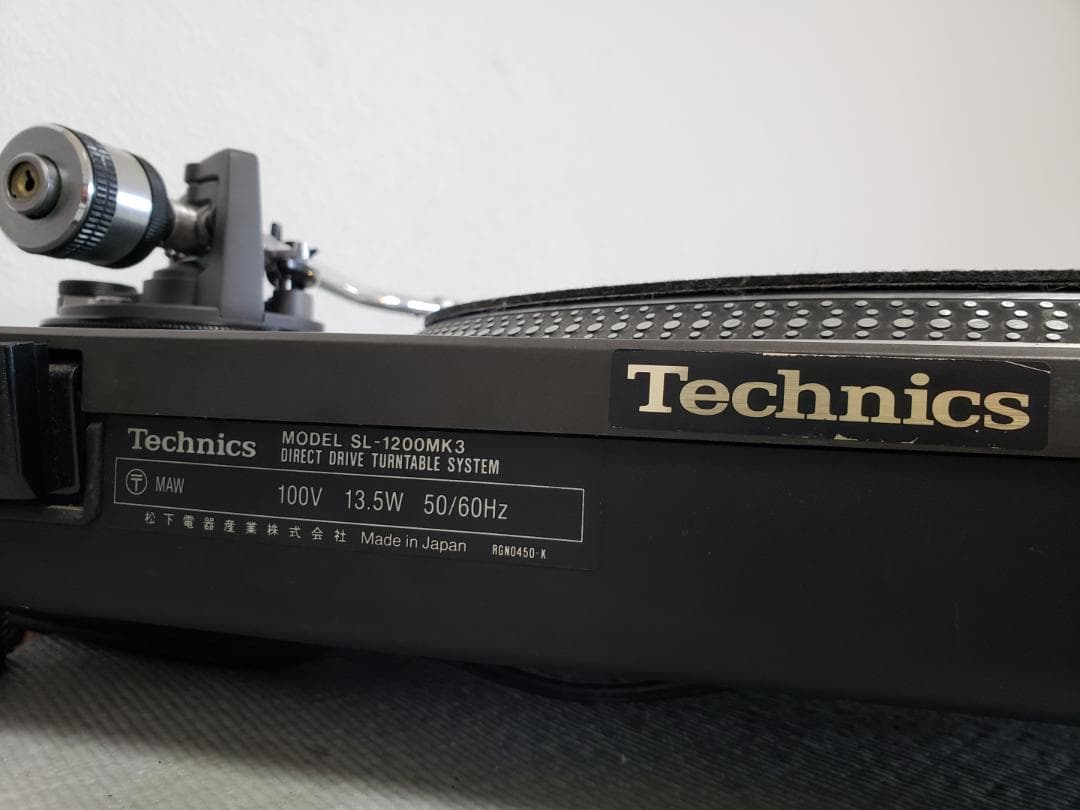 Technics SL-1200 MK3 - DJ機器オンライン ショッピング 通販