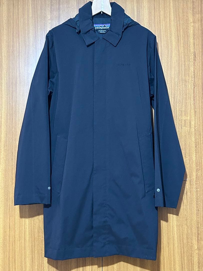 レア 極美品 パタゴニア フォグバンクトレンチコート ブラック S