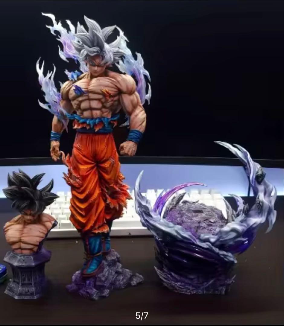 ドラゴンボール 身勝手の極意 孫悟空 42㎝大型　フィギュア 海外品