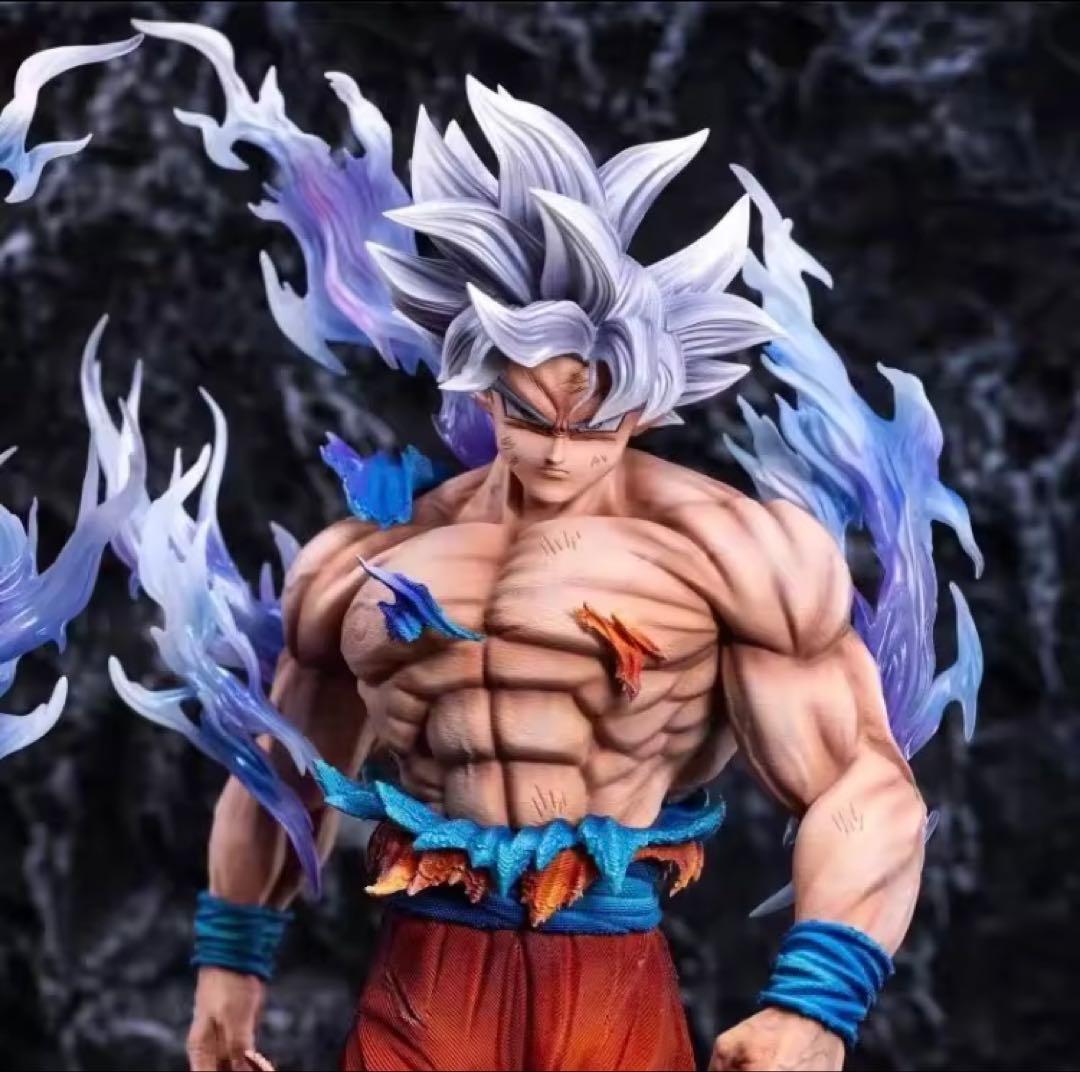 ドラゴンボール 身勝手の極意 孫悟空 42㎝大型　フィギュア 海外品