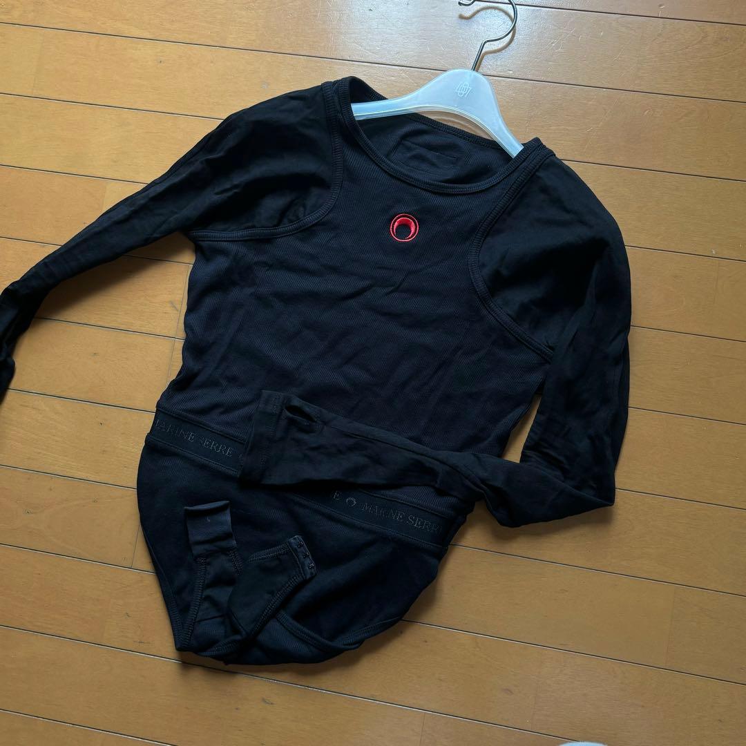 ☆人気☆マリーンセル ブラックロングスリーブボディスーツ - メルカリ