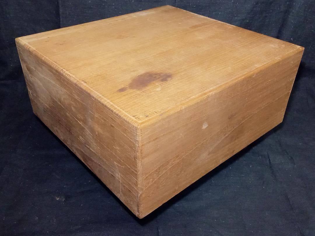 C*g様 足付き碁盤 6.25寸 厚さ18.8㎝ 天地柾 桐箱付 M1441 脚 - メルカリ