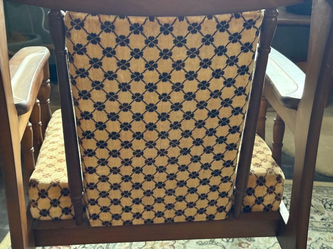 希少 ジャパニーズビンテージ ヴィンテージ アームチェア 洋風 nZ