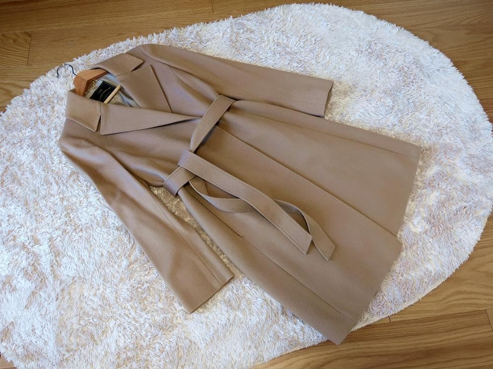 美品□23区×ロロピア―ナ□スーパーファインウールコート□キャメル□38