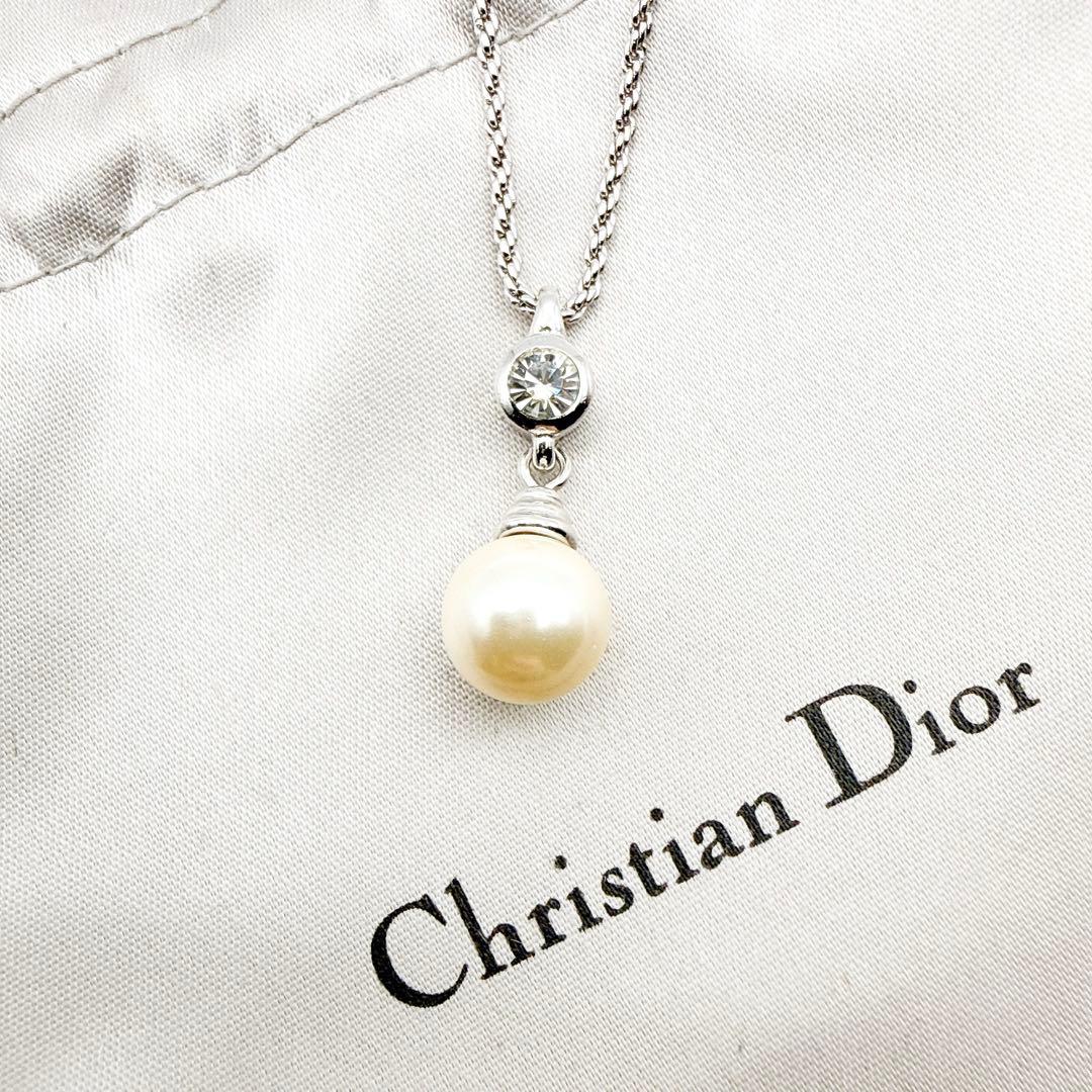 3060 極美品✨ Dior ネックレス CD ロゴ 希少 刻印 - メルカリ