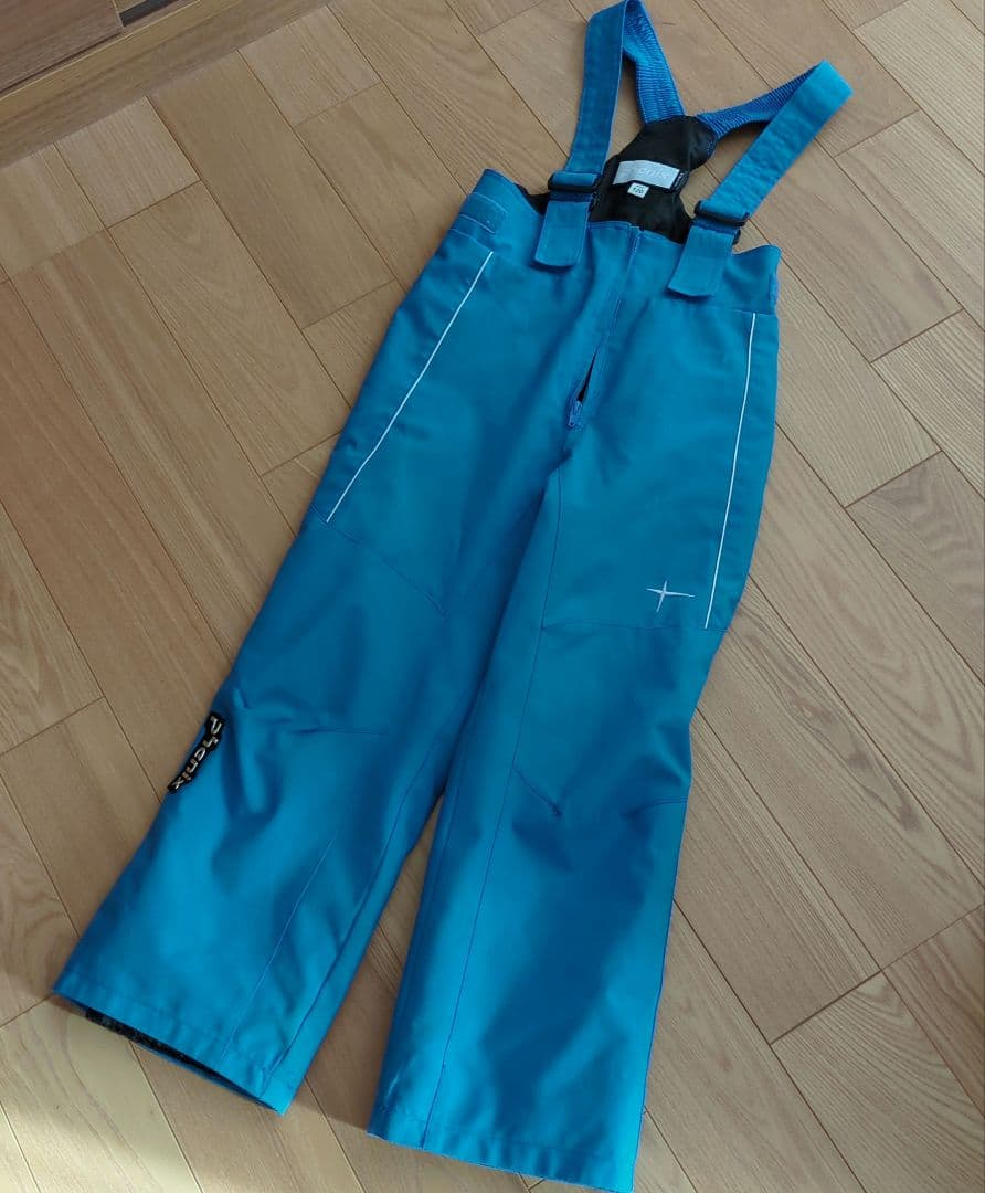 Phoenix 子供用スキーウェア（青＆黄色）120 セットアップ