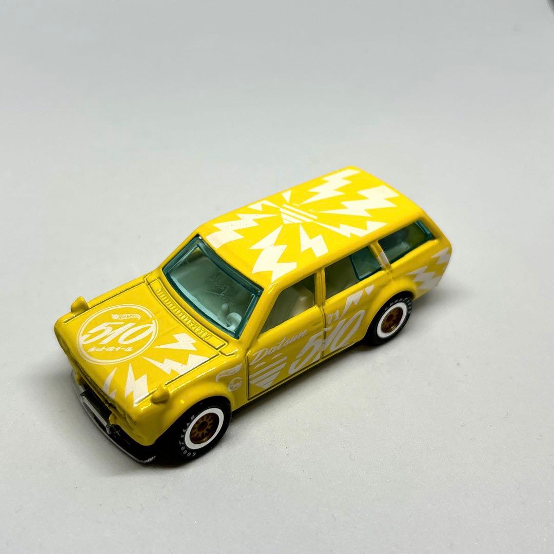 Hotwheels’71 DATSUN 510 WAGON yellow
